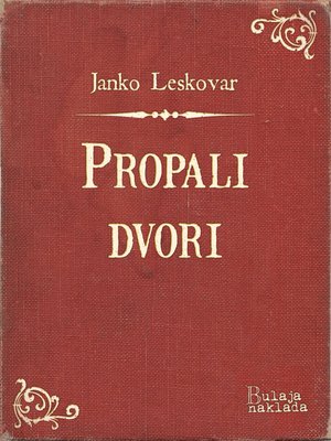 cover image of Propali dvori